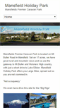 Mobile Screenshot of mansfieldholidaypark.com.au